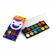 Kép 2/2 - Vízfesték NEBULO 28 mm ajándék ecsettel 12 darabos