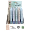 Kép 3/3 - Zseléstoll SPOKO ReLeaf Elements nyomógombos 0,5 mm kék írásszín vegyes színben