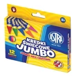 Kép 1/3 - Zsírkréta ASTRA jumbo kerek 12 színű