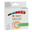 Kép 1/3 - Zsírktréta PRIMO jumbo kerek hegyezett 8 darabos