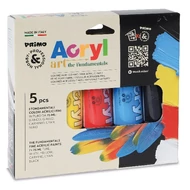 Akrilfesték készlet PRIMO 5x75 ml Akrilfesték készlet PRIMO 5x75 ml