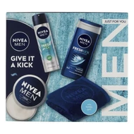 Ajándékcsomag NIVEA Men give it a kick Ajándékcsomag NIVEA Men give it a kick