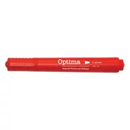 Alkoholos marker OPTIMA kerek piros