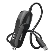 Autós töltő HAMA micro-USB 1A fekete Autós töltő HAMA micro-USB 1A fekete