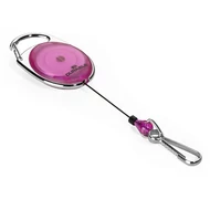 Azonosítókártya tartó DURABLE Style karabineres kihúzható halvány lila Azonosítókártya tartó DURABLE Style karabineres kihúzható halvány lila