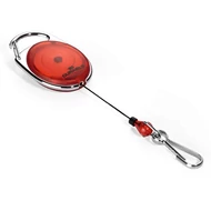 Azonosítókártya tartó DURABLE Style karabineres kihúzható piros Azonosítókártya tartó DURABLE Style karabineres kihúzható piros