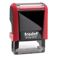 Bélyegző TRODAT Printy 4910 fekete ház piros párna Bélyegző TRODAT Printy 4910 fekete ház piros párna