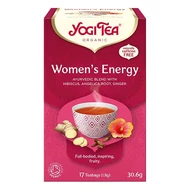 Bio tea YOGI TEA Női energia hibiszusszal, orvosi angyalgyökérrel és gyömbérrel 17 filter/doboz Bio tea YOGI TEA Női energia hibiszusszal, orvosi angyalgyökérrel és gyömbérrel 17 filter/doboz