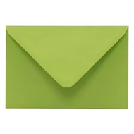 Boríték színes KASKAD LC/6 enyvezett 114x162mm 66 lime zöld 50 darabos