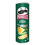 Burgonyachips PRINGLES Cheese and Onion 165 g Burgonyachips PRINGLES Cheese and Onion 165 g