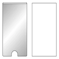 Címketartó tok DJOIS öntapadós gerincjelölő betétlappal 55x150 mm 6 darabos Címketartó tok DJOIS öntapadós gerincjelölő betétlappal 55x150 mm 6 darabos