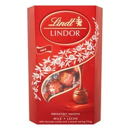 Csokoládé LINDT Lindor Milk tejcsokoládé golyók díszdobozban 337 g Csokoládé LINDT Lindor Milk tejcsokoládé golyók díszdobozban 337 g
