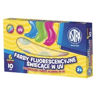 Dekorfesték ASTRA fluoreszkáló színek 6 darabos Dekorfesték ASTRA fluoreszkáló színek 6 darabos