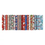 Díszcsomagoló CREATIVE tekercses 70x200 cm 50 tekercs/doboz karácsonyi vegyes mintákkal Kids