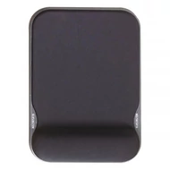 Egéralátét géltöltésű csuklótámasszal KENSINGTON állítható magasságú fekete Egéralátét géltöltésű csuklótámasszal KENSINGTON állítható magasságú fekete