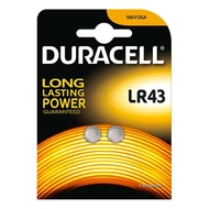 Gombelem DURACELL LR43 2-es