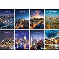 Füzet vonalas STREET A/4 52 lapos Skyline Füzet vonalas STREET A/4 52 lapos Skyline