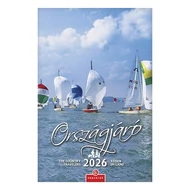 Falinaptár CSG 210x320mm álló Országjáró 2026.