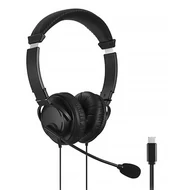 Fejhallgató KENSINGTON USB-C csatlakozóval Hifi Fejhallgató KENSINGTON USB-C csatlakozóval Hifi