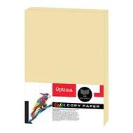 Fénymásolópapír színes OPTIMA A/4 80 g pasztell sárga 500 ív/csomag