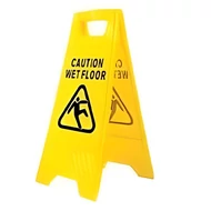 Figyelmeztető tábla csúszás veszélyre Figyelmeztető tábla csúszás veszélyre