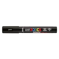 Filctoll UNI Posca PC-5BR ecsethegyű fekete