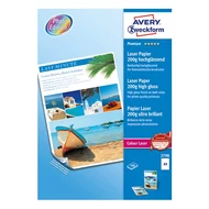 Fotópapír AVERY 2798 A/4 laser fényes 200 g 100 lapos Fotópapír AVERY 2798 A/4 laser fényes 200 g 100 lapos