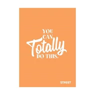 Füzet sima STREET A/4 42 lapos PP Neon Füzet sima STREET A/4 42 lapos PP Neon