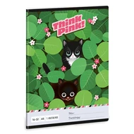 Füzet vonalas ARS UNA A/5 32 lapos 14-32 1. osztályos Think Pink