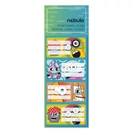 Füzetcímke NEBULO 12 darabos Vicces szörnyek