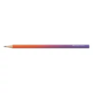 Grafitceruza FABER-CASTELL Flow piros-lila B háromszögletű