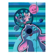 Gumis mappa COOLPACK Lilo és Stitch A/4 kék csíkos mintás Gumis mappa COOLPACK Lilo és Stitch A/4 kék csíkos mintás