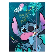 Gumis mappa COOLPACK Lilo és Stitch A/4 kék mintás Gumis mappa COOLPACK Lilo és Stitch A/4 kék mintás