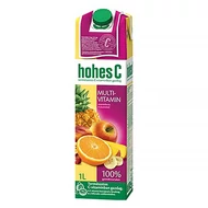 Gyümölcslé HOHES C Classic multivitamin 100%-os 1L Gyümölcslé HOHES C Classic multivitamin 100%-os 1L