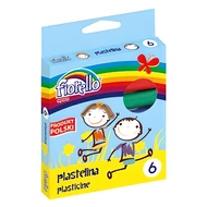 Gyurma FIORELLO 6 darabos színes 96 g