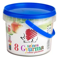 Gyurma ICO Süni színes 8 színű vödörben 700 g Gyurma ICO Süni színes 8 színű vödörben 700 g