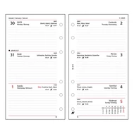 Gyűrűs kalendárium betét SATURNUS M311/F heti fehér lapos 2026. Gyűrűs kalendárium betét SATURNUS M311/F heti fehér lapos 2026.