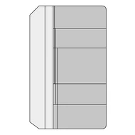 Gyűrűs kalendárium betét SATURNUS S335 névjegytartó Gyűrűs kalendárium betét SATURNUS S335 névjegytartó