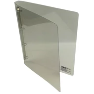 Gyűrűskönyv A/4 20 mm 4 gyűrű átlátszó füst Gyűrűskönyv A/4 20 mm 4 gyűrű átlátszó füst
