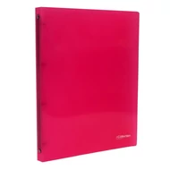 Gyűrűskönyv E-COLLECTION A/4 20 mm 4 gyűrű PP pink Gyűrűskönyv E-COLLECTION A/4 20 mm 4 gyűrű PP pink