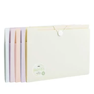 Harmónika mappa DELI Colorful A/4 PP 8 rekeszes vegyes pasztell színekben Harmónika mappa DELI Colorful A/4 PP 8 rekeszes vegyes pasztell színekben