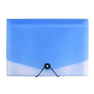 Harmónika mappa OPALINE A/4 13 részes gumis kék Harmónika mappa OPALINE A/4 13 részes gumis kék