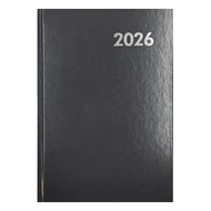 Határidőnapló ALISCA A/5 napi fehér lapos szürke 2026.