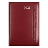 Határidőnapló ALISCA Rebel varrott A/4 heti fehér lapos bordó 2026. Határidőnapló ALISCA Rebel varrott A/4 heti fehér lapos bordó 2026.