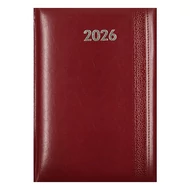 Határidőnapló ALISCA Rebel varrott B/5 heti fehér lapos bordó 2026. Határidőnapló ALISCA Rebel varrott B/5 heti fehér lapos bordó 2026.