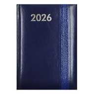 Határidőnapló ALISCA Rebel varrott B/6 napi fehér lapos kék 2026. Határidőnapló ALISCA Rebel varrott B/6 napi fehér lapos kék 2026.