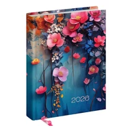 Határidőnapló REALSYSTEM Librobello "Hölgyeknek" B/6 napi fehér lapos 3D lakk Floral 2026. Határidőnapló REALSYSTEM Librobello "Hölgyeknek" B/6 napi fehér lapos 3D lakk Floral 2026.