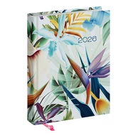 Határidőnapló REALSYSTEM Librobello "Hölgyeknek" B/6 napi fehér lapos 3D lakk+ élfestés Tropical 2026. Határidőnapló REALSYSTEM Librobello "Hölgyeknek" B/6 napi fehér lapos 3D lakk+ élfestés Tropical 2026.