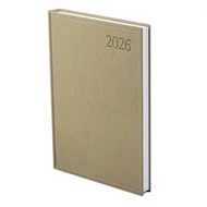 Határidőnapló TOPTIMER Traditional T012 B/6 heti fehér lapos bézs 2026.