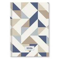 Határidőnapló VECTRALINE Geometria A/5 heti fehér lapos 2026. Határidőnapló VECTRALINE Geometria A/5 heti fehér lapos 2026.